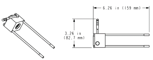 991 - 291 Momentary bi - directional hand actuated control kit