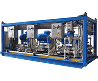 Blue Hydraulic power unit